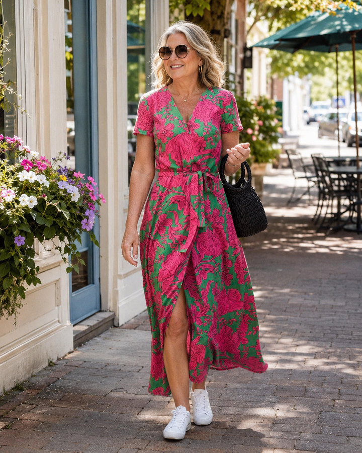 Claire | V Neck Dress