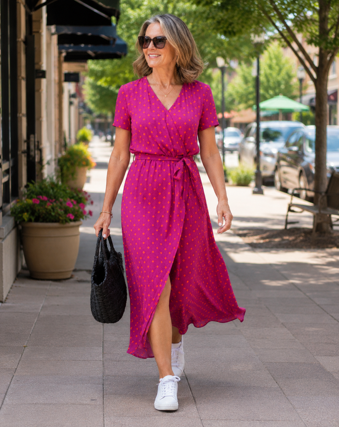 Claire | V Neck Dress