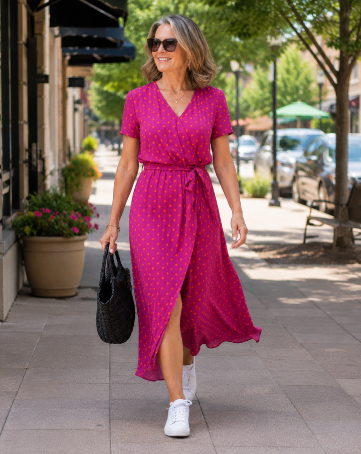 Claire | V Neck Dress