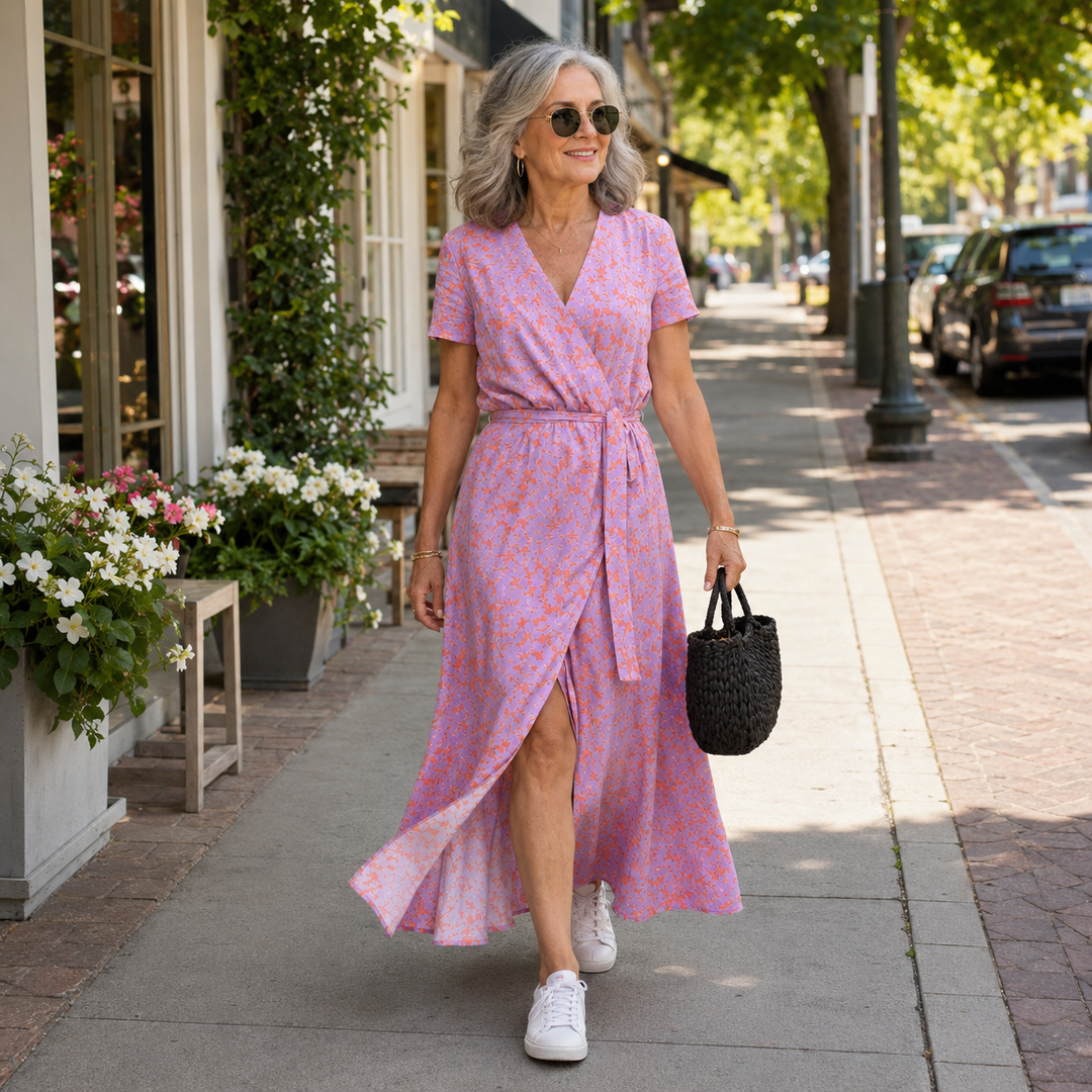 Claire | V Neck Dress