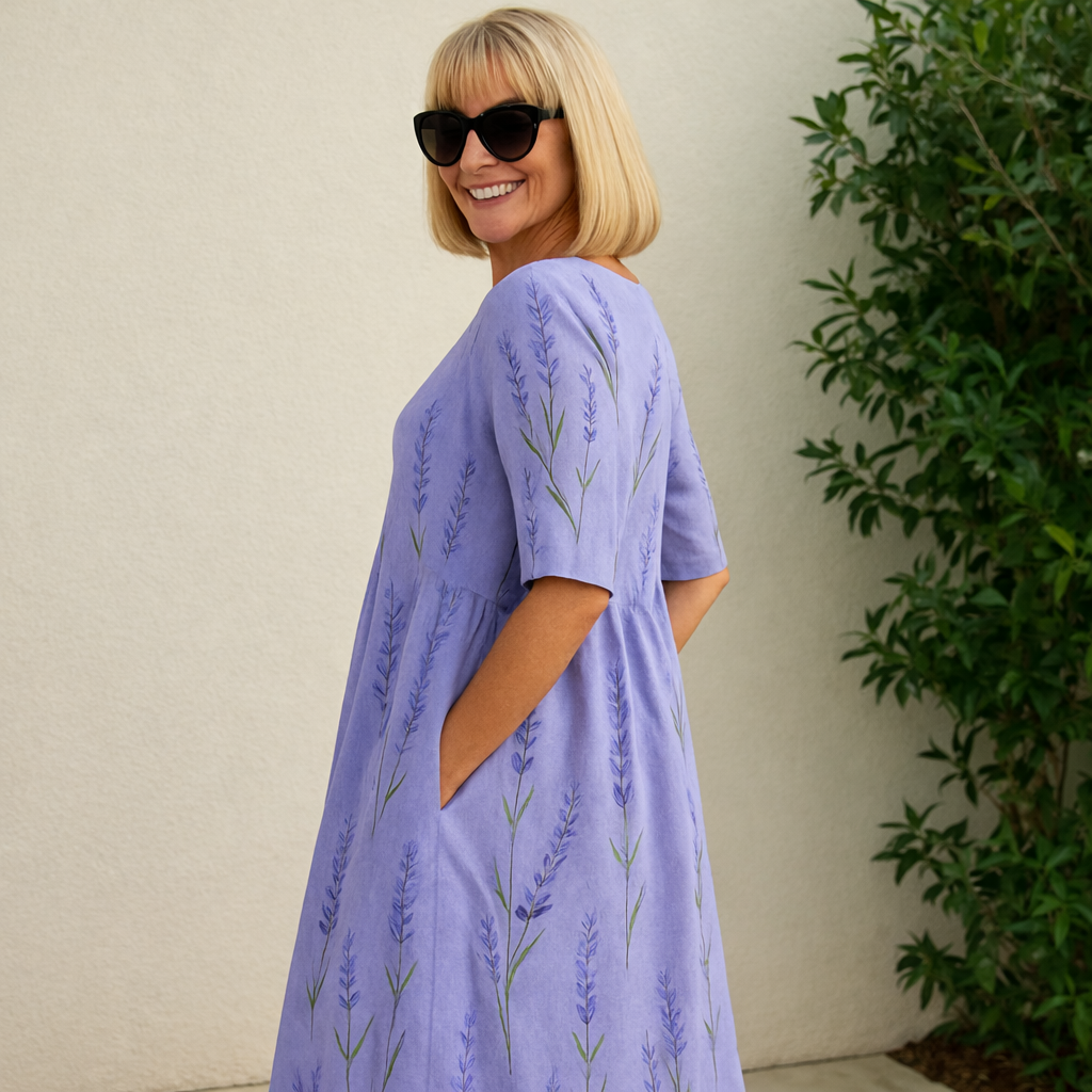 Lily | Effortless Comfort Midi Dress