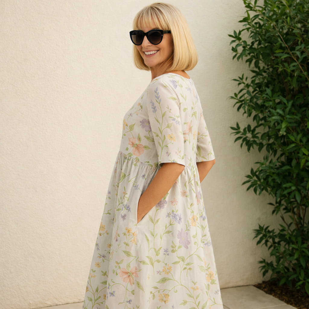 Lily | Effortless Comfort Midi Dress