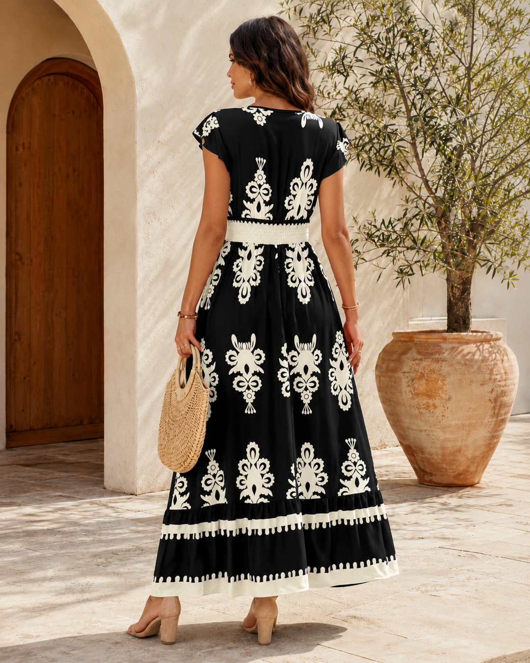 Madison | Embroidered Maxi Dress