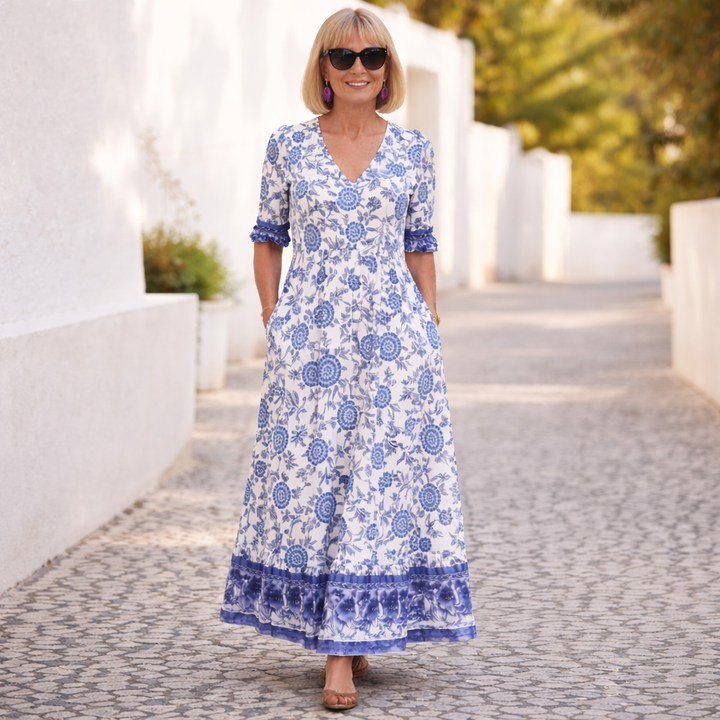 Elly | Elegant Comfort Midi Dress