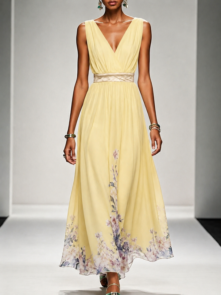Mica | Sleeveless Maxi Dress