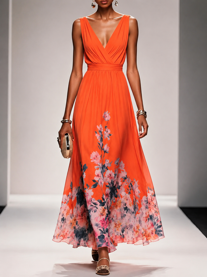 Mica | Sleeveless Maxi Dress