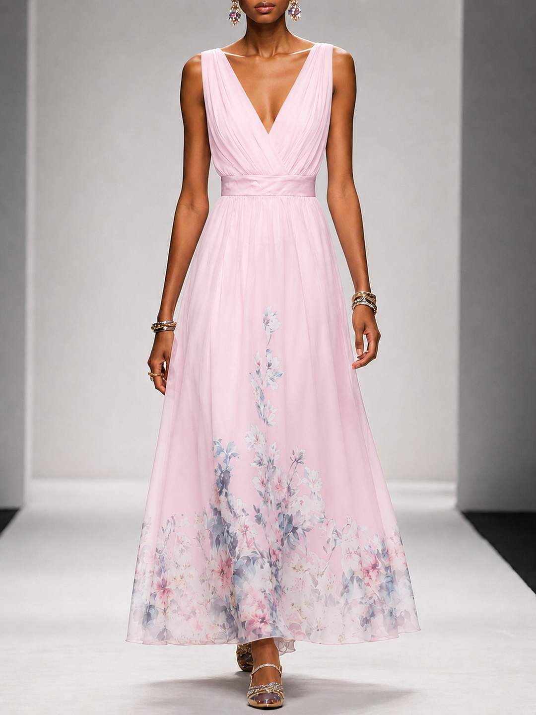 Mica | Sleeveless Maxi Dress