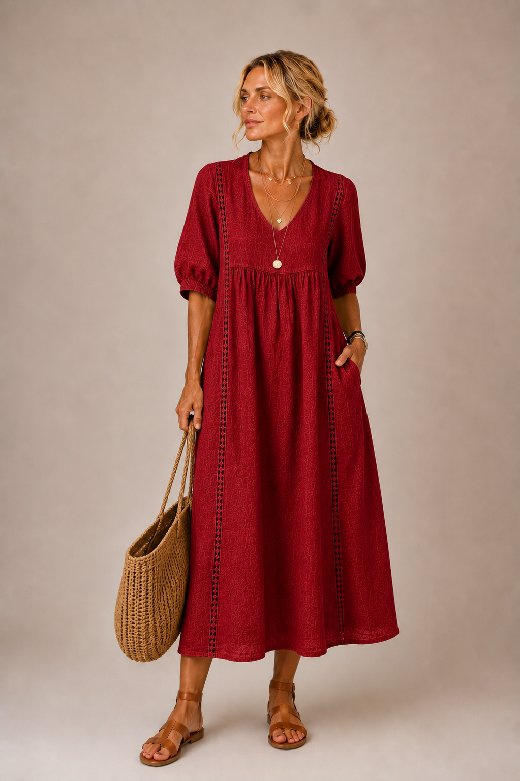 Sefi | Lace Detail Dress
