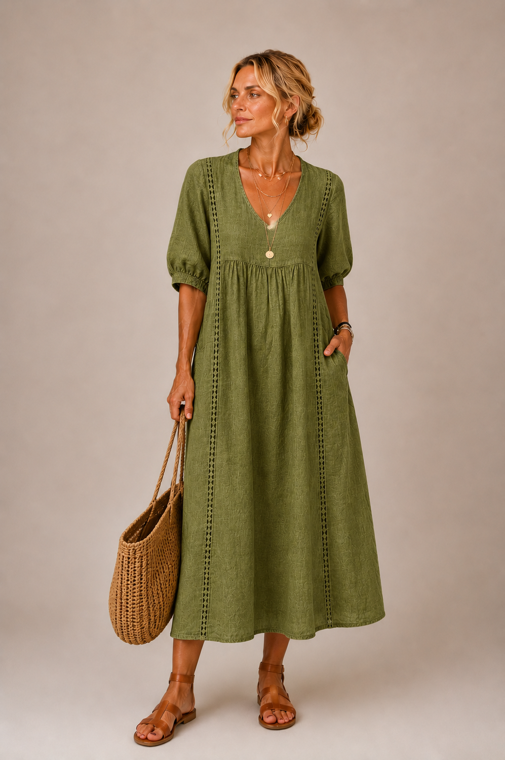 Sefi | Lace Detail Dress