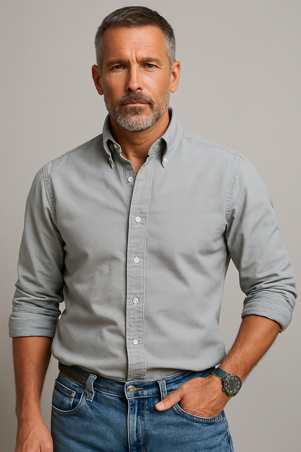 Jay | Classic Everyday Long-Sleeve Shirt