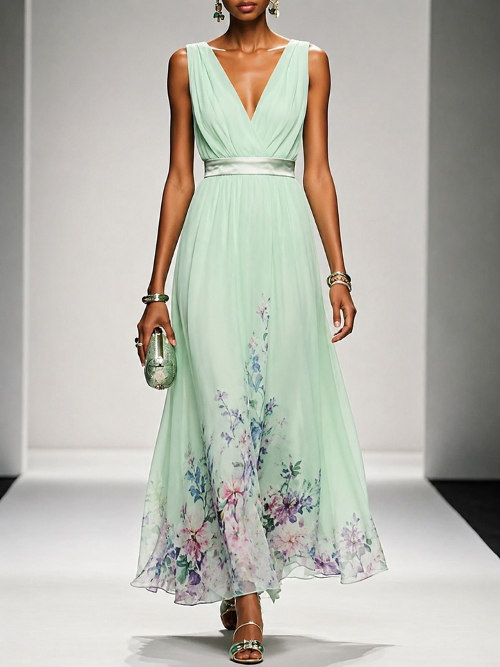 Mica | Sleeveless Maxi Dress