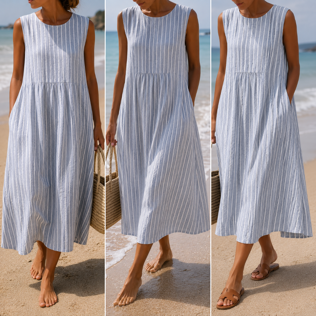 Anaïs | Striped Beach Dress