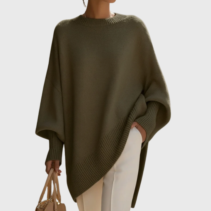 Livia | Oversized Poncho Sweater
