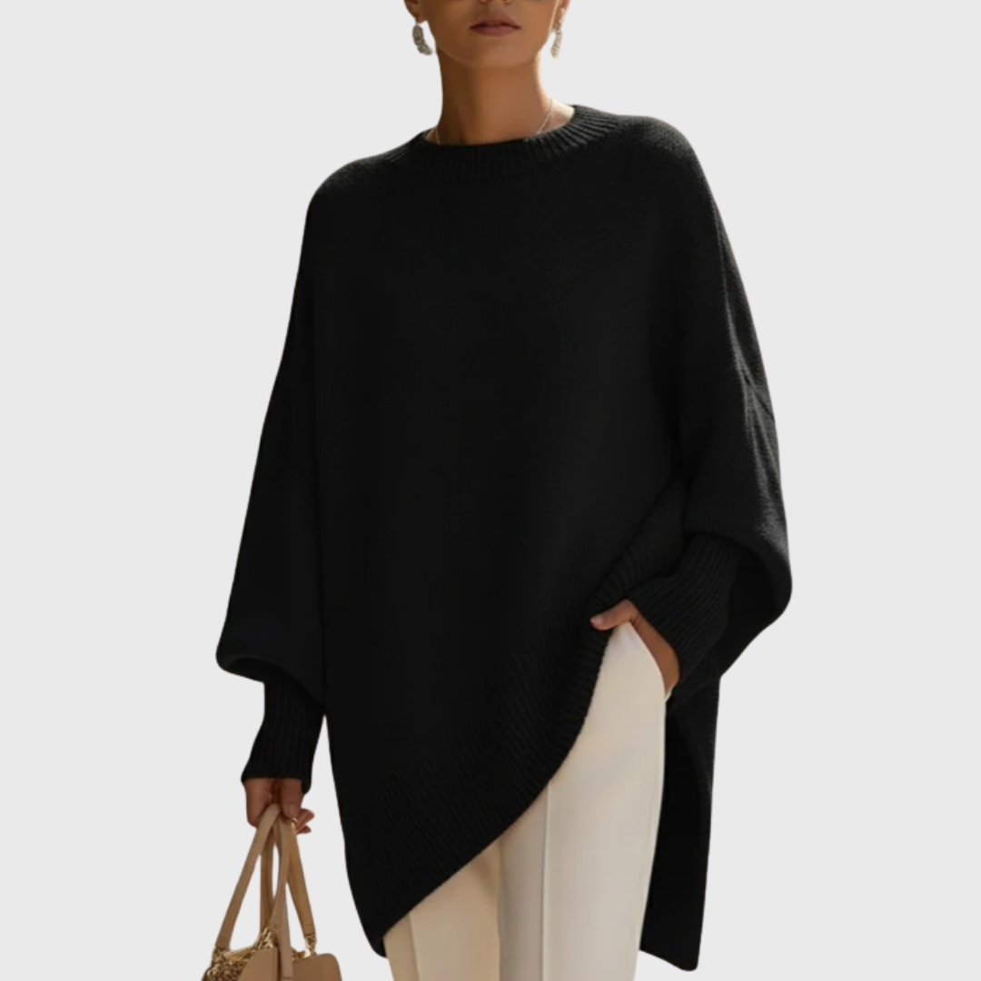 Livia | Oversized Poncho Sweater
