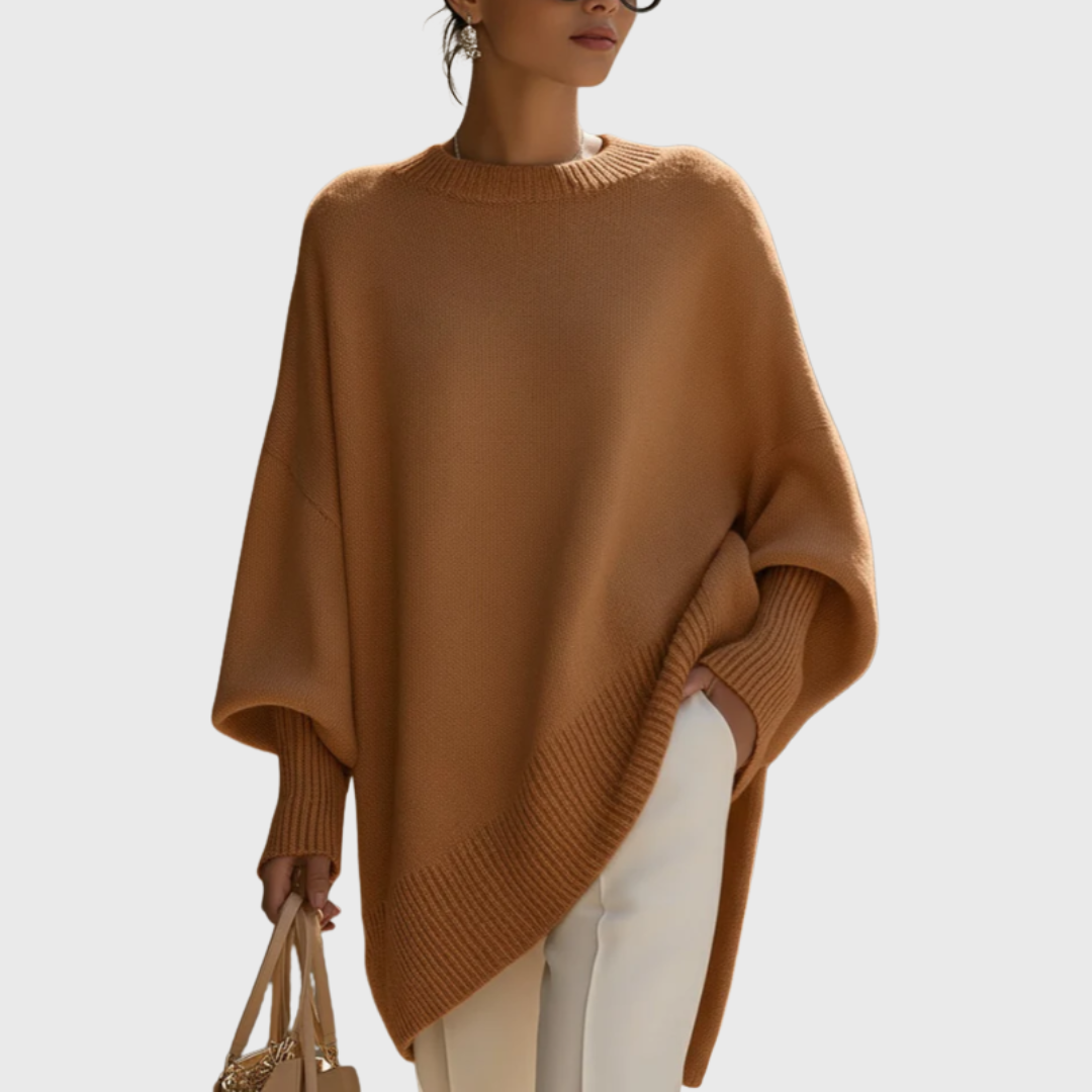 Livia | Oversized Poncho Sweater