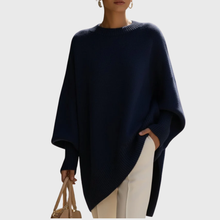 Livia | Oversized Poncho Sweater