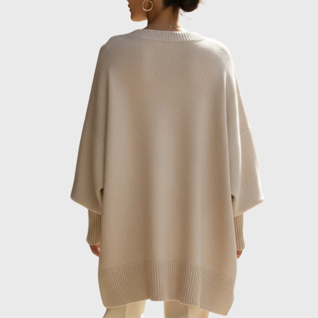 Livia | Oversized Poncho Sweater