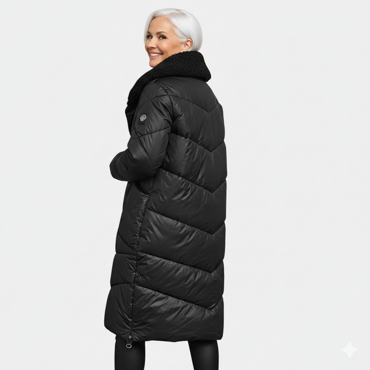 Naomi | Longline Quilted Winter Coat