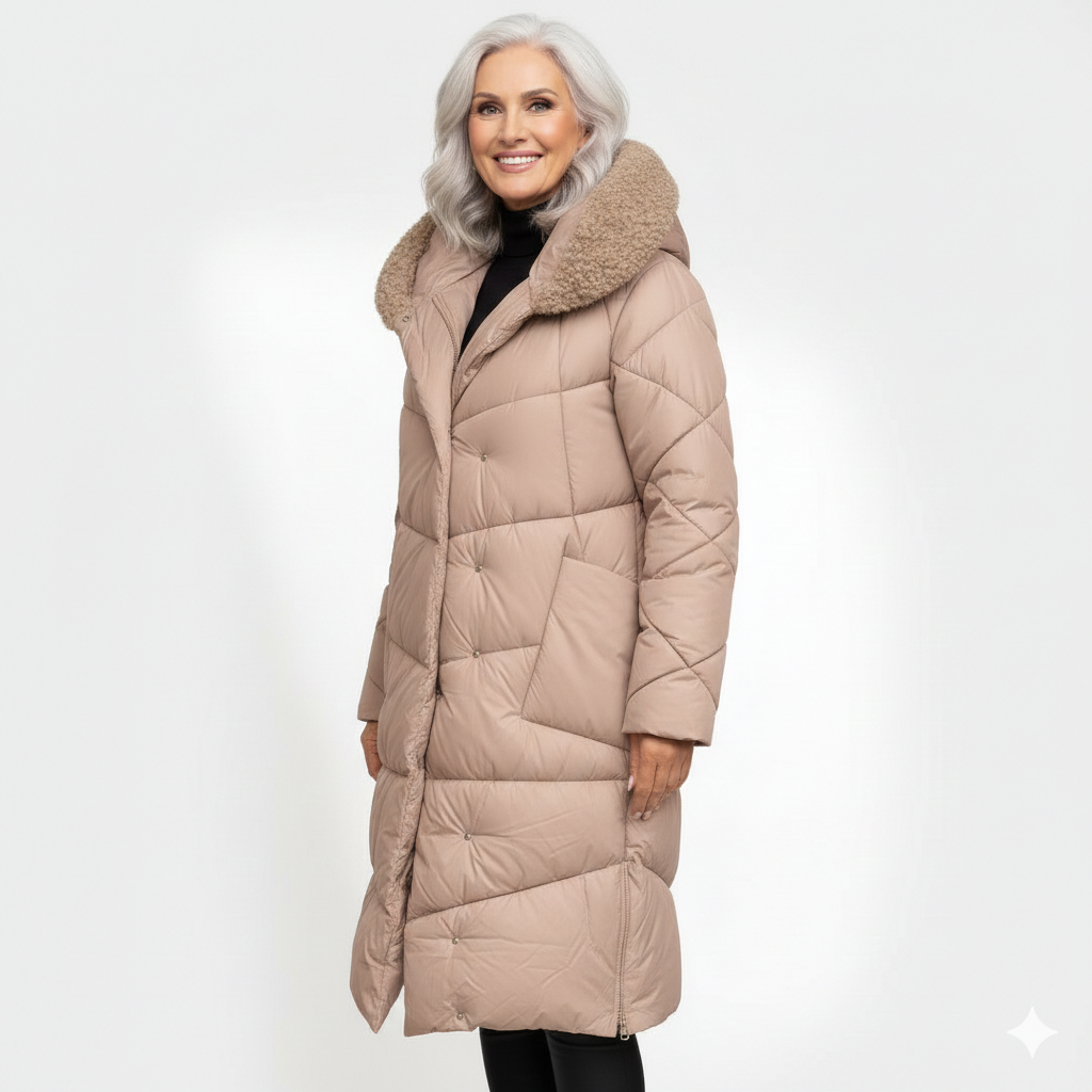 Naomi | Longline Quilted Winter Coat