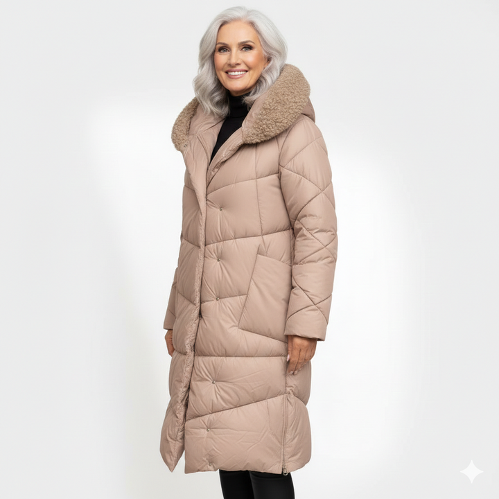 Naomi | Longline Quilted Winter Coat