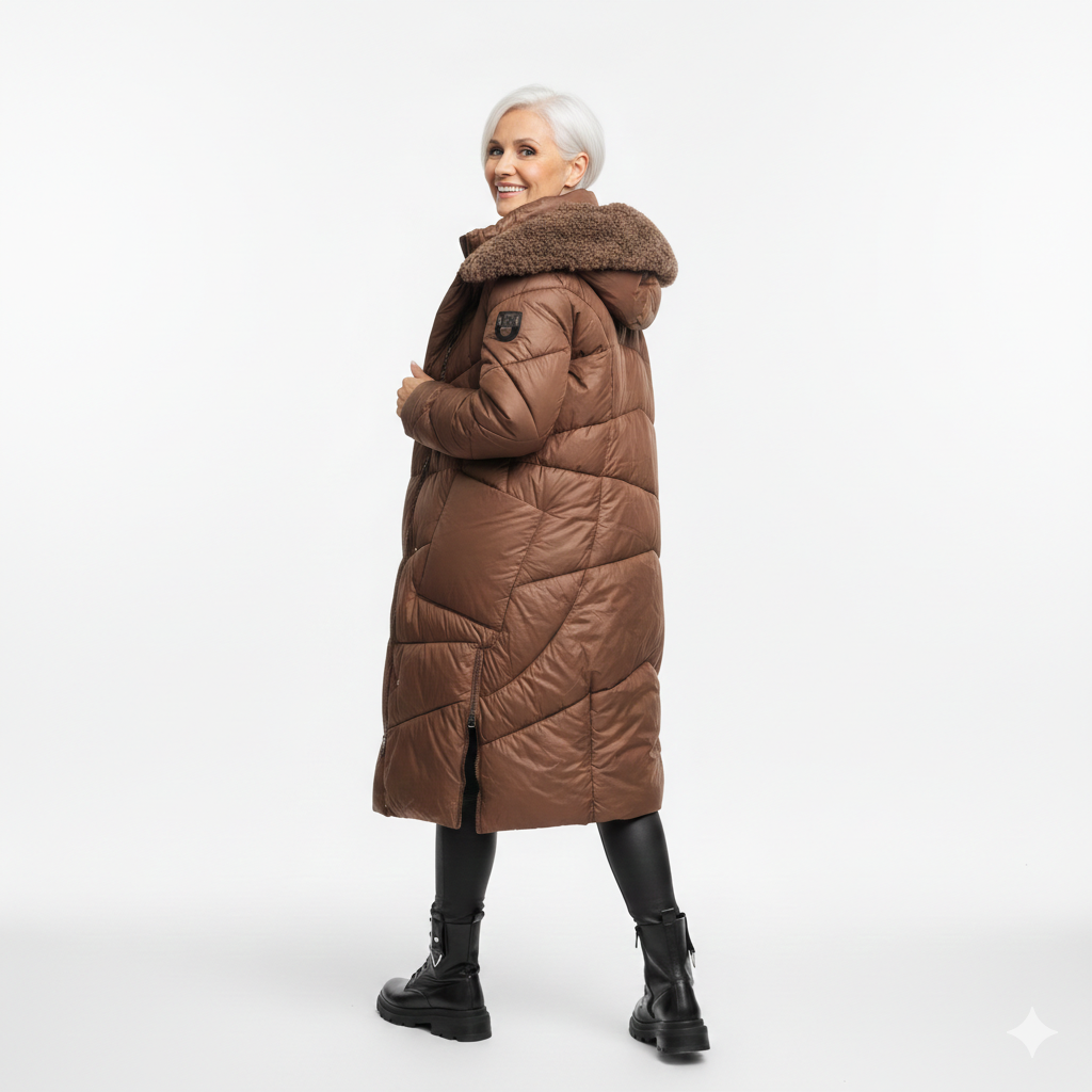 Naomi | Longline Quilted Winter Coat