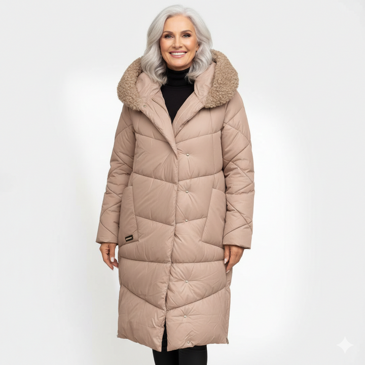 Naomi | Longline Quilted Winter Coat