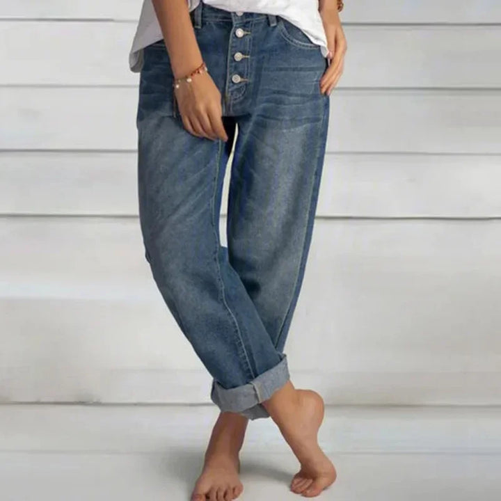 Tove | Stylish High Waisted Jeans