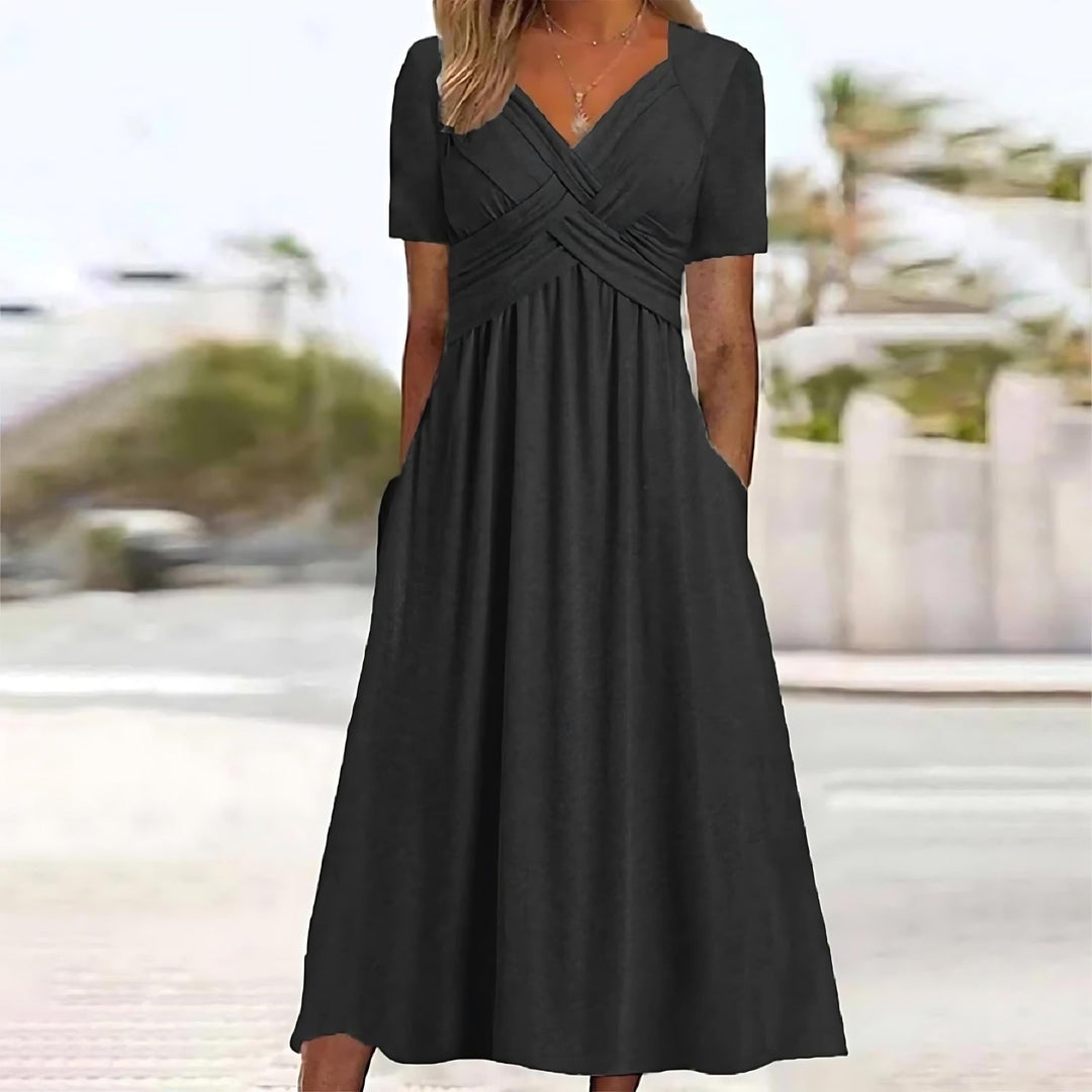 Isadora | Elegant Midi Dress