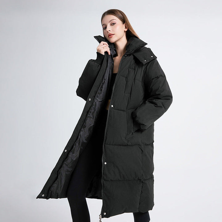 Gigaty | Classic Hooded Long Puffer Coat
