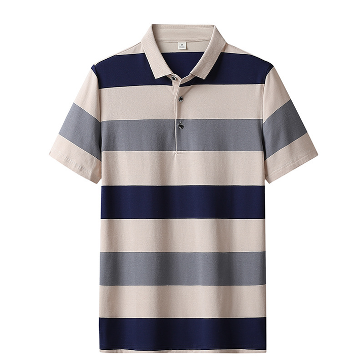 Arvyn | Classic Striped Polo Shirt