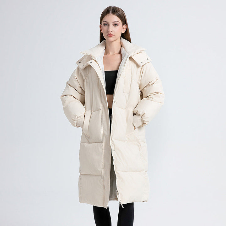 Gigaty | Classic Hooded Long Puffer Coat
