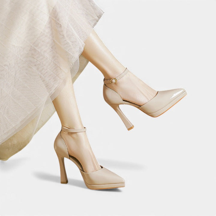 Kyrelle | Leather Heels