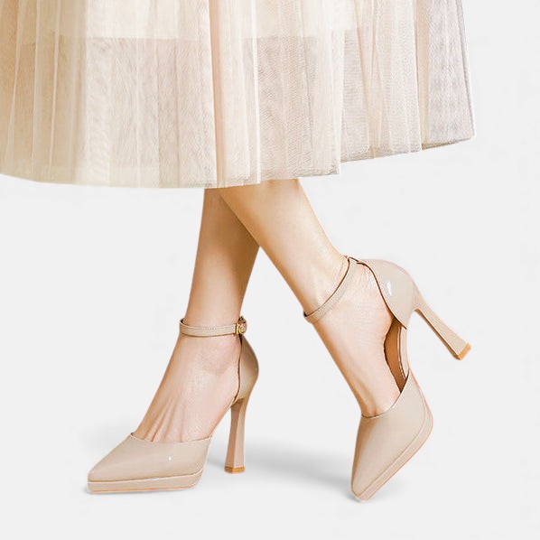 Kyrelle | Leather Heels