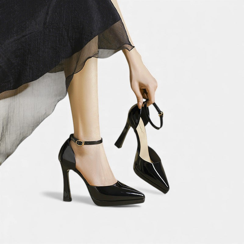 Kyrelle | Leather Heels