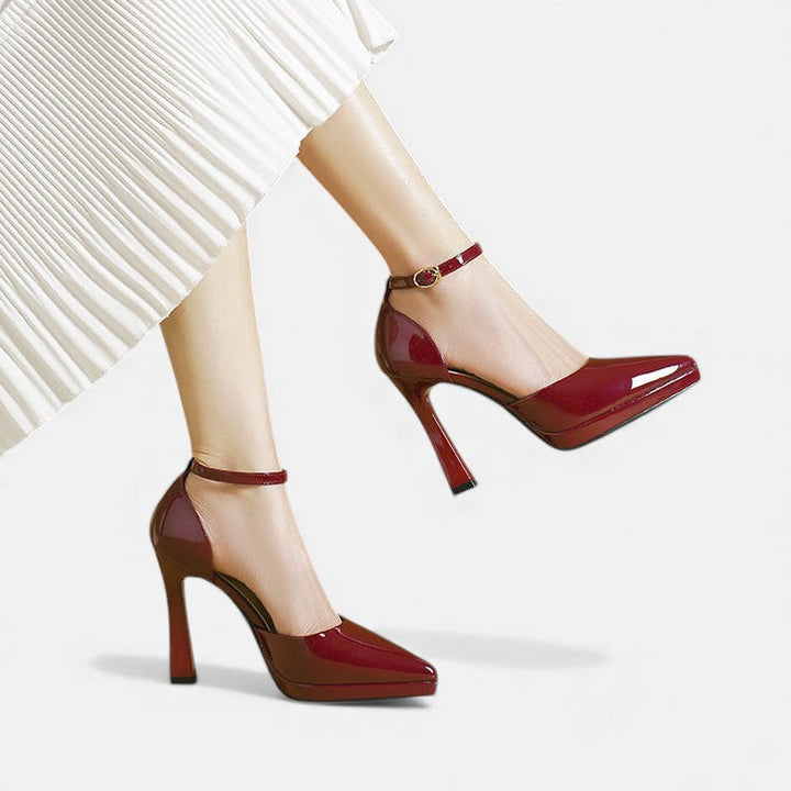 Kyrelle | Leather Heels