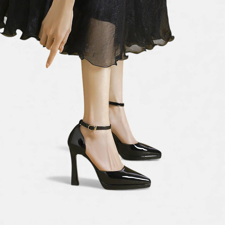 Kyrelle | Leather Heels