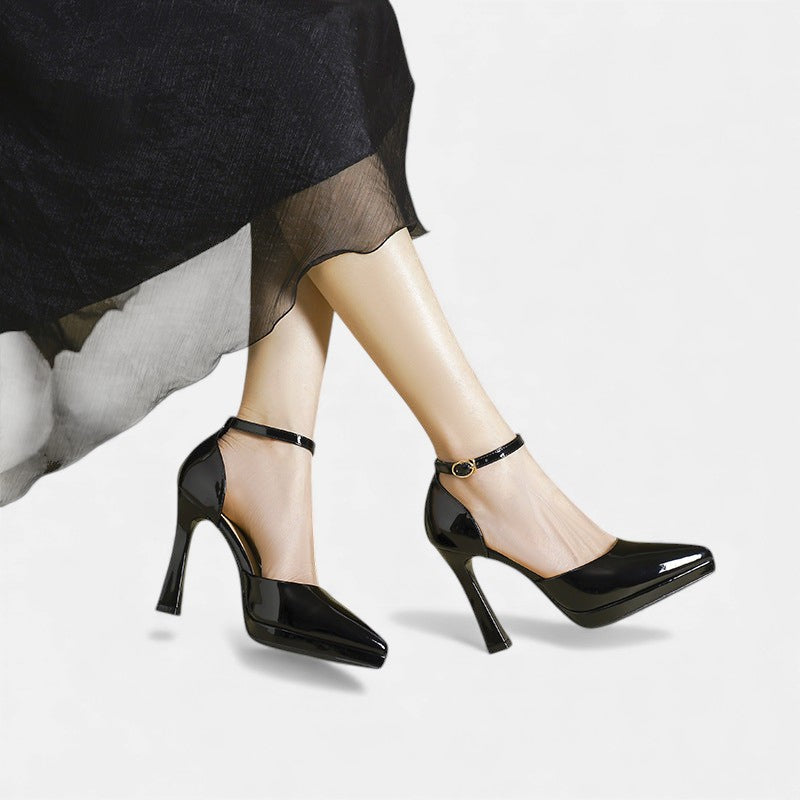 Kyrelle | Leather Heels
