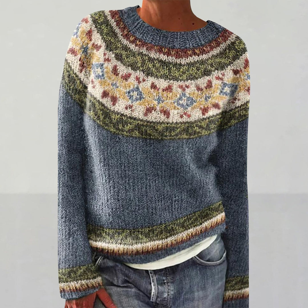 Olivia™ - Cozy Retro Sweater