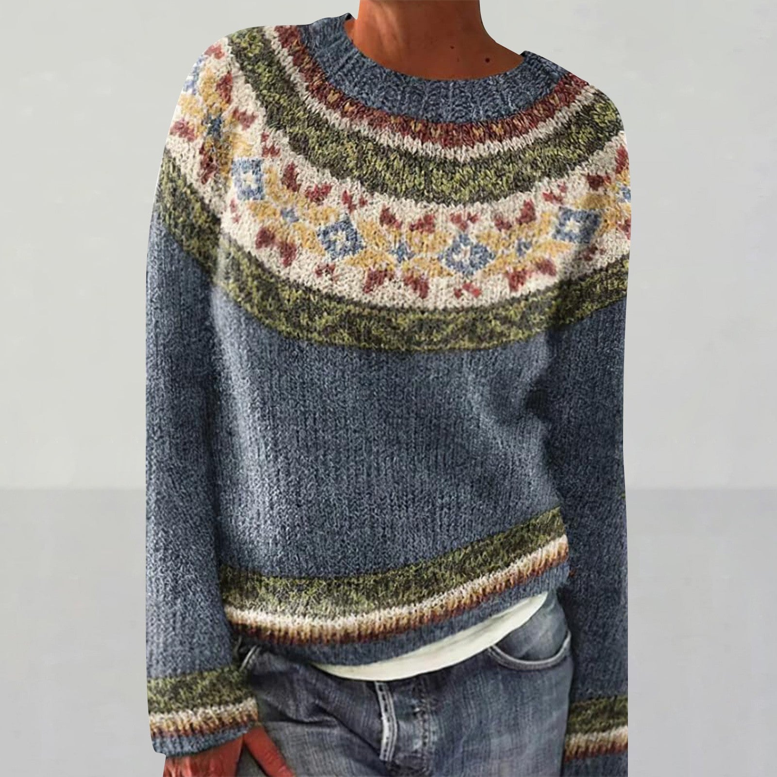 Amelia™ - Cozy Retro Sweater