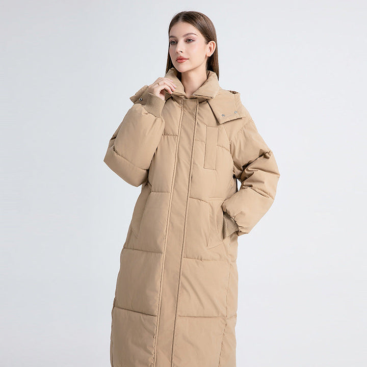 Gigaty | Classic Hooded Long Puffer Coat
