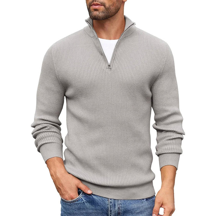 Hydeon | Classic Ribbed Comfort Sweater