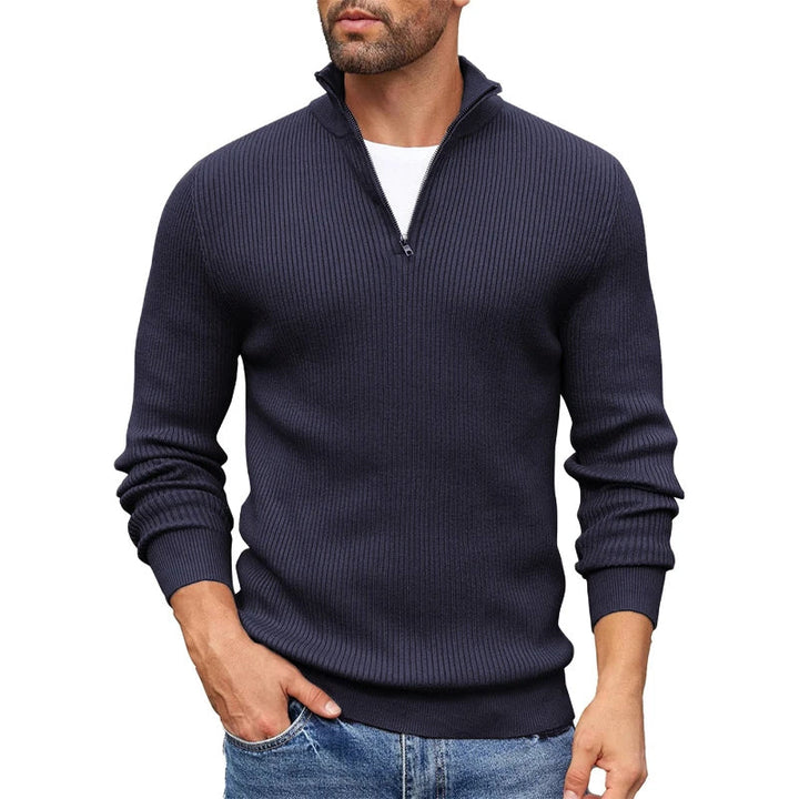 Hydeon | Classic Ribbed Comfort Sweater