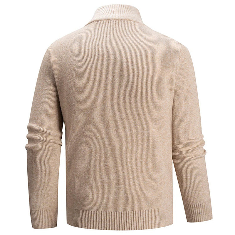 Hydeon | Classic Ribbed Comfort Sweater