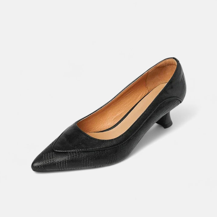 Lirenne | Leather Heels