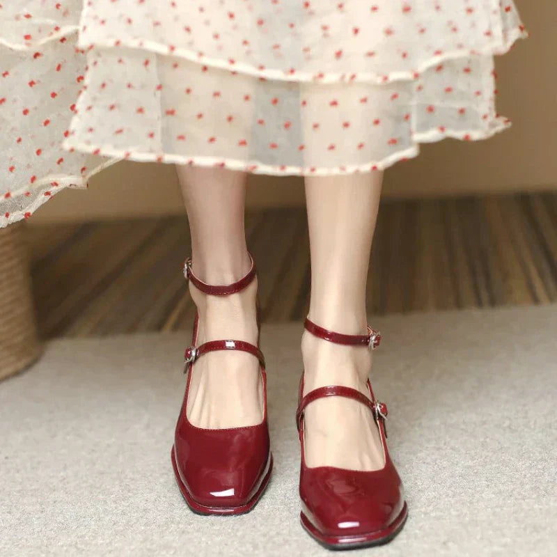 Karin | Elegant Ankle-Strap Pumps