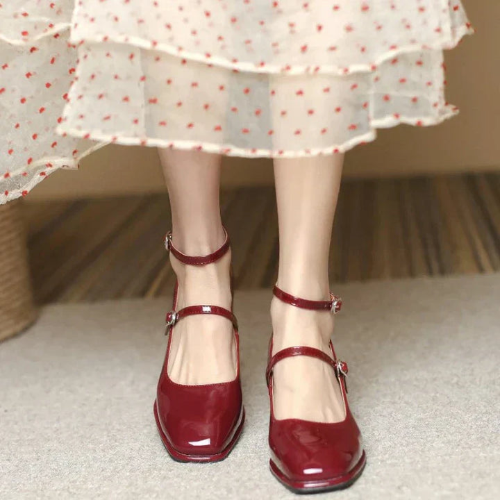 Karin | Elegant Ankle-Strap Pumps