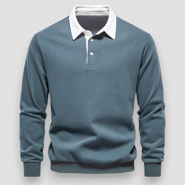 Peterson | Long Sleeve Polo Shirt