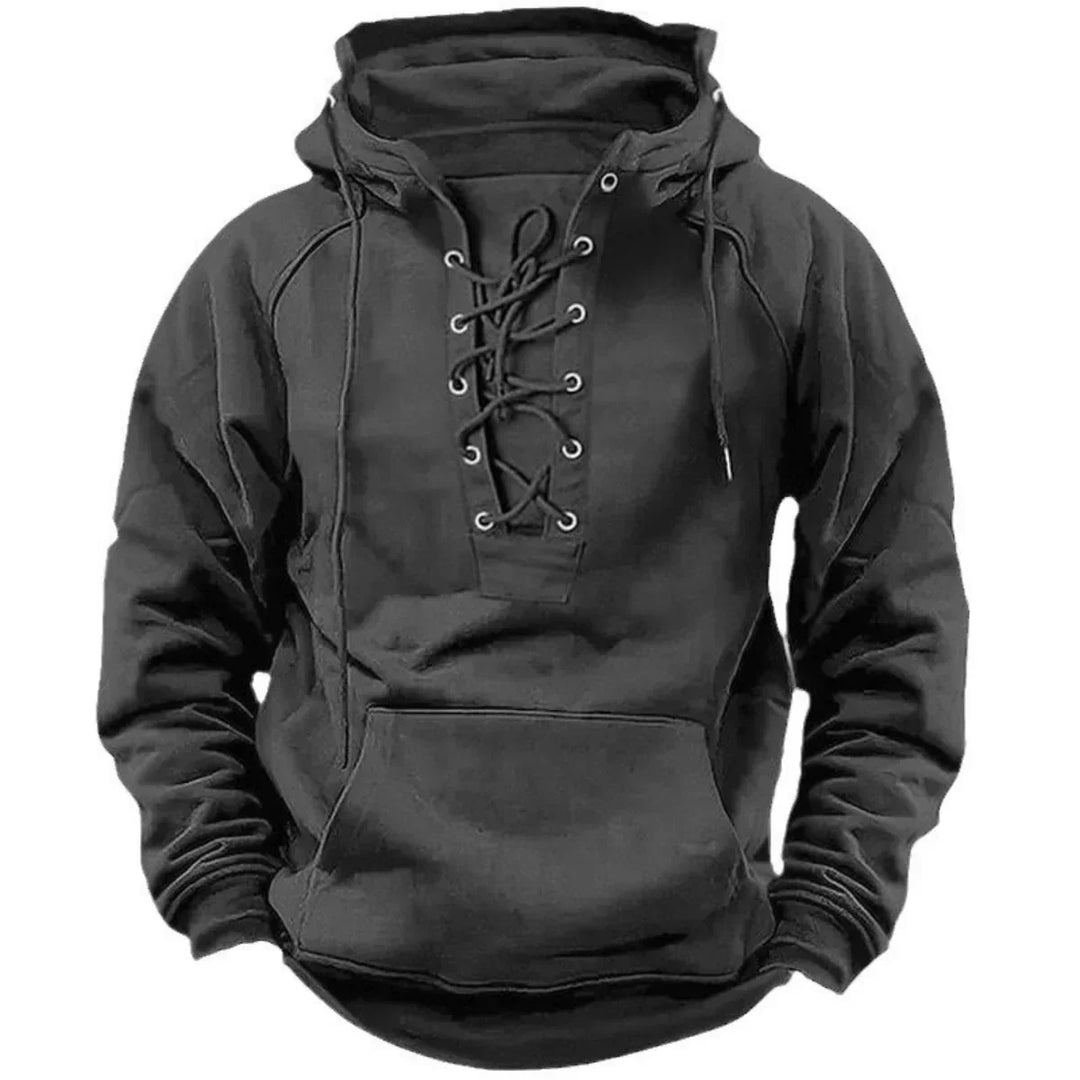 Cedrin | Rugged Drawstring Hoodie