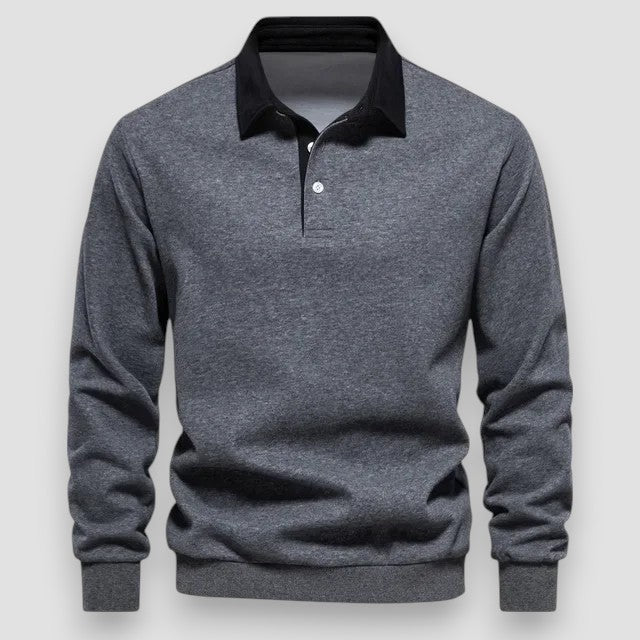 Peterson | Long Sleeve Polo Shirt