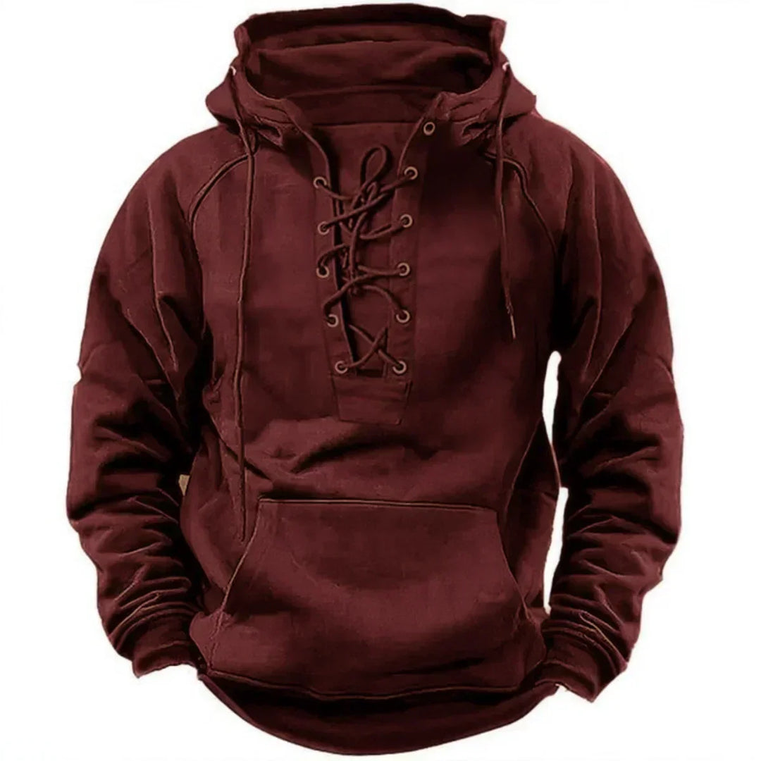Cedrin | Rugged Drawstring Hoodie